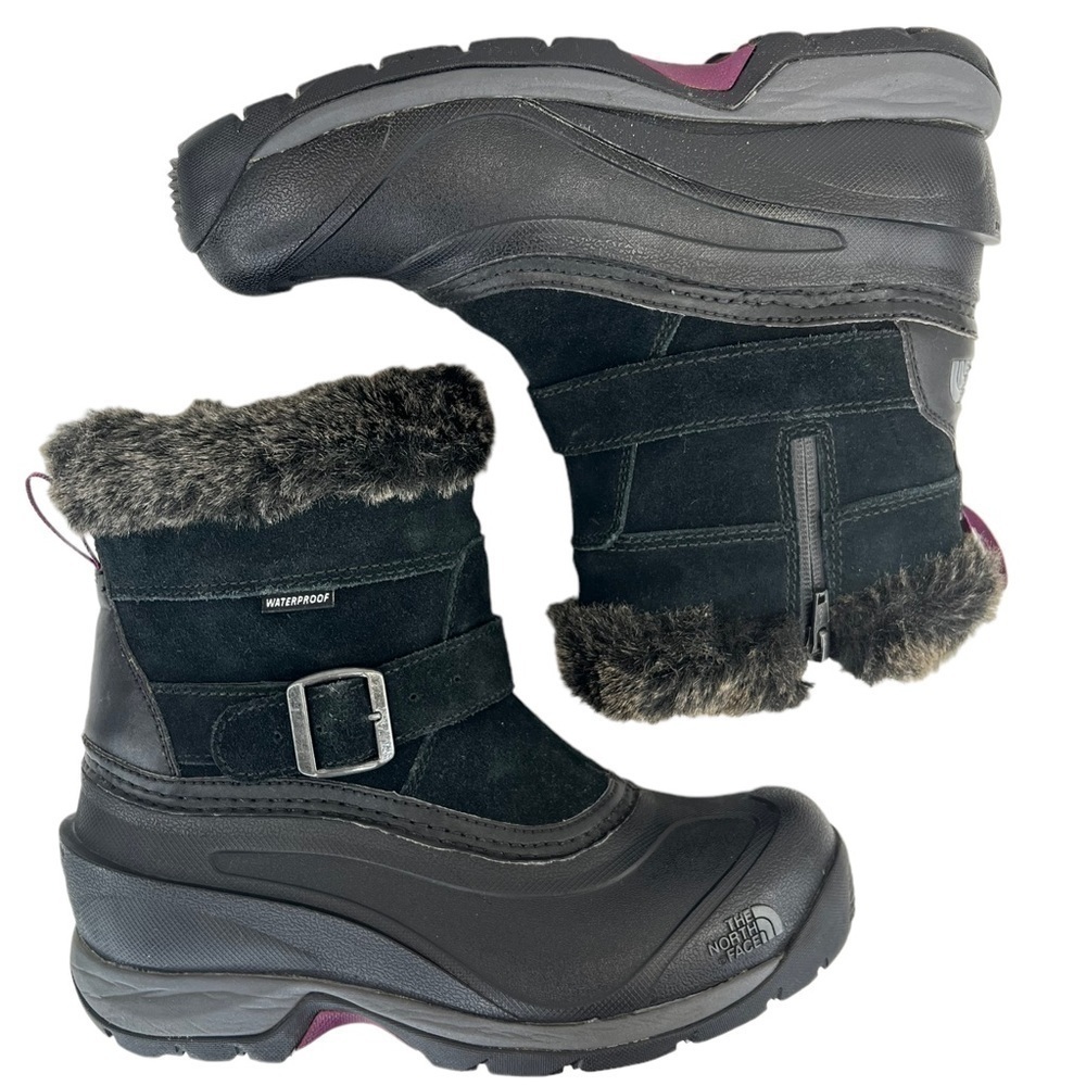 The North Face Women's Black Waterproof Cold Weather Heatseeker Boots - Picture 2 of 16